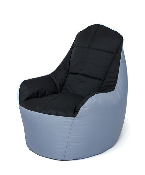 Pufa worek sako BOSS szary-czarny XXL 140x90 Pufa worek sako BOSS szary-czarny XXL 140x90