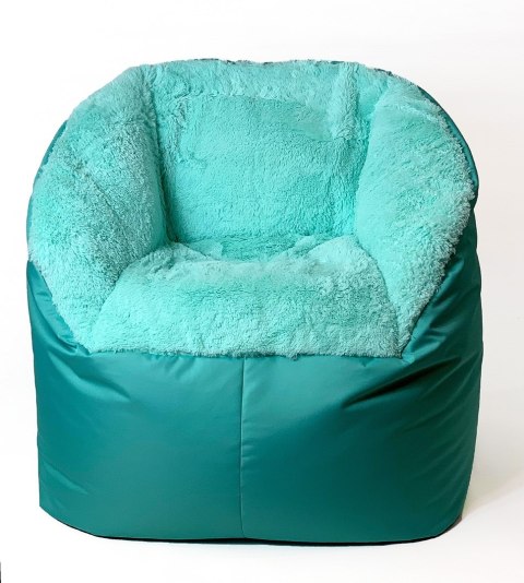 Pufa worek sako FLUFFY miętowy XXL -140x90 Pufa worek sako FLUFFY miętowy XXL -140x90