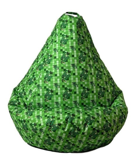 Pufa worek sako GRUSZA DRUK minecraft XL 130x90 Pufa worek sako GRUSZA DRUK minecraft XL 130x90