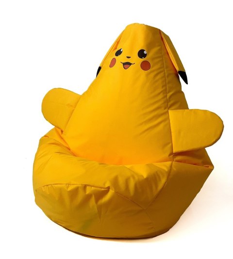 Pufa worek sako PIKACHU żółty L 105x80 Pufa worek sako PIKACHU żółty L 105x80