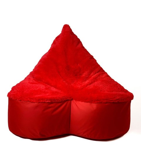 Pufa worek sako SERCE czerwony XXL 140x100 Pufa worek sako SERCE czerwony XXL 140x100