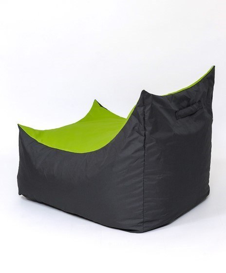 Pufa worek sako TRON czarny-zielony XXL 140x90 Pufa worek sako TRON czarny-zielony XXL 140x90