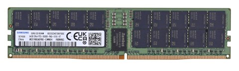 Samsung RDIMM 64GB DDR5 2Rx4 5600MHz PC5-44800 ECC REGISTERED M321R8GA0PB0-CWM Samsung RDIMM 64GB DDR5 2Rx4 5600MHz PC5-44800 ECC REGISTERED M321R8GA0PB0-CWM