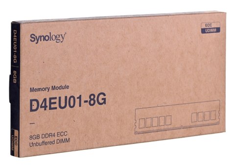 Synology 8GB DDR4 ECC Unbuffered DIMM (FS2500, RS2423RP+, RS2423+) D4EU01-8G Synology 8GB DDR4 ECC Unbuffered DIMM (FS2500, RS2423RP+, RS2423+) D4EU01-8G