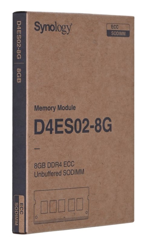 Synology 8GB DDR4 ECC Unbuffered SODIMM (DS1823xs+, DS923+, DS723+, RS822RP+, RS822+, DS3622xs+, DS2422+, DS1522+) D4ES02-8G Synology 8GB DDR4 ECC Unbuffered SODIMM (DS1823xs+, DS923+, DS723+, RS822RP+, RS822+, DS3622xs+, DS2422+, DS1522+) D4ES02-8G
