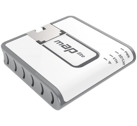 Router WiFi 4 Mikrotik mAP lite (RBmAPL-2nD) 2,4GHz(2x2) 1p Router WiFi 4 Mikrotik mAP lite (RBmAPL-2nD) 2,4GHz(2x2) 1p