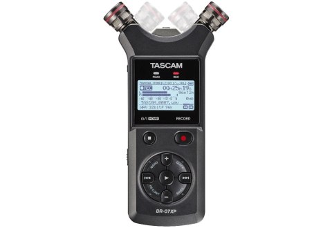 Tascam DR-07XP - Przenośny rejestrator cyfrowy z interfejsem USB Tascam DR-07XP - Przenośny rejestrator cyfrowy z interfejsem USB