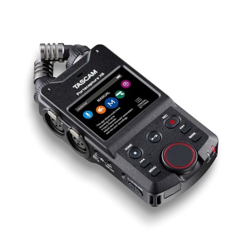 Tascam Portacapture X6 - Rejestrator i interfejs audio USB z 6 kanałami nagrywania Tascam Portacapture X6 - Rejestrator i interfejs audio USB z 6 kanałami nagrywania