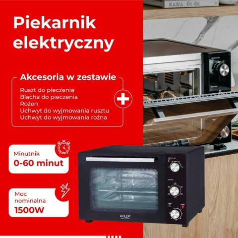 Piekarnik elektryczny ADLER AD 6025