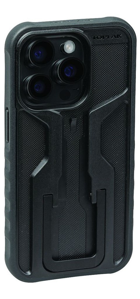 TOPEAK POKROWIEC RIDECASE FOR iPHONE 15 PRO BLACK/GRAY TOPEAK POKROWIEC RIDECASE FOR iPHONE 15 PRO BLACK/GRAY