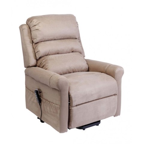 Fotel geriatryczny Stylea II - Kolor: Beige Alcantara Fotel geriatryczny Stylea II - Kolor: Beige Alcantara