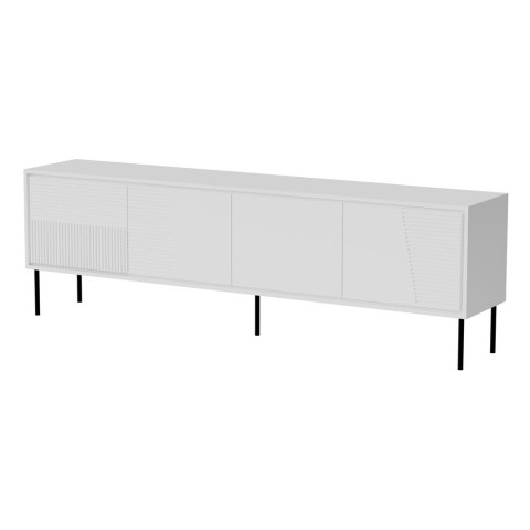 Szafka RTV ABI 4D 200x38x62 biały mat Szafka RTV ABI 4D 200x38x62 biały mat