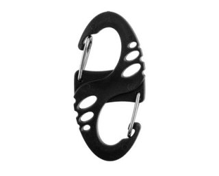 Zestaw karabińczyków Mil-Tec S-Hook - Czarny