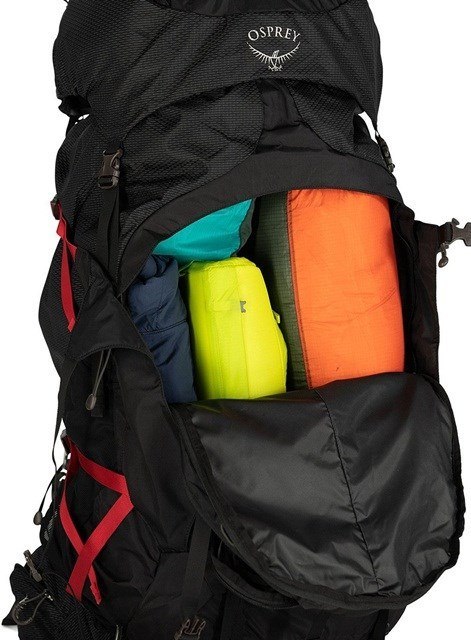 Plecak trekkingowy OSPREY Aether Plus 100 czarny L/XL Plecak trekkingowy OSPREY Aether Plus 100 czarny L/XL