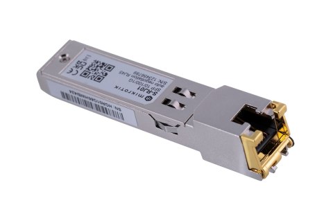 Wkładka SFP Mikrotik S-RJ01 1.25Gbps RJ45 100m Wkładka SFP Mikrotik S-RJ01 1.25Gbps RJ45 100m