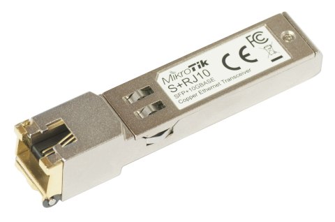 Wkładka SFP+ Mikrotik S+RJ10 10M, 100M, 1G, 2.5G, 5G, 10G RJ45 up to 30m @10Gbps Wkładka SFP+ Mikrotik S+RJ10 10M, 100M, 1G, 2.5G, 5G, 10G RJ45 up to 30m @10Gbps