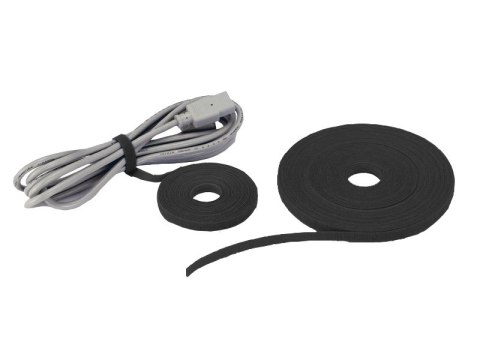 ALANTEC Opaska rzepowa do kabli szer. 9mm długość 5m czarna ALANTEC Opaska rzepowa do kabli szer. 9mm długość 5m czarna
