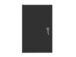 LANBERG SZAFA WISZĄCA RACK 10" 9U 280X310 CZARNA, DRZWI METALOWE (FLAT PACK) WF10-2309-00B