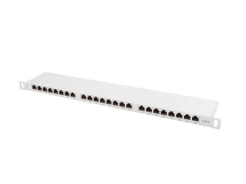Patch panel Lanberg PPS6-0024-S (0.5U; kat. 6; 24xRJ-45) Patch panel Lanberg PPS6-0024-S (0.5U; kat. 6; 24xRJ-45)