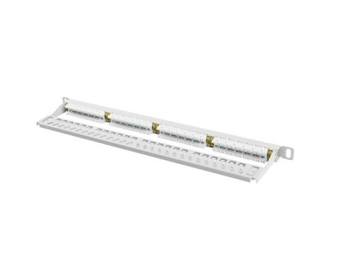 Patchcord Lanberg PPU6-0024-S (0.5U; kat. 6; 24xRJ-45) Patchcord Lanberg PPU6-0024-S (0.5U; kat. 6; 24xRJ-45)