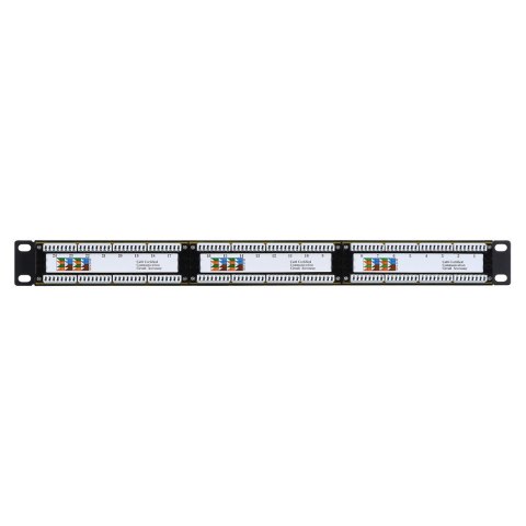 Q-LANTEC Patch panel UTP kat.6, 24 porty złącza LSA 1U Q-LANTEC Patch panel UTP kat.6, 24 porty złącza LSA 1U