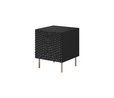 Szafka nocna HOLE 2szt. 44x40,5xH53,5 czarny mat Szafka nocna HOLE 2szt. 44x40,5xH53,5 czarny mat