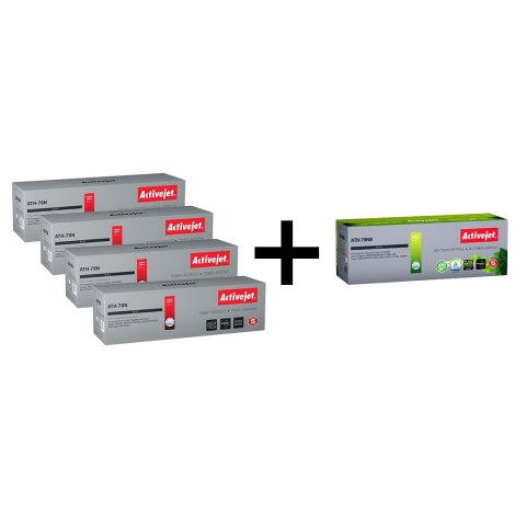 4 x Activejet toner do HP 78A CE278A new ATH-78N + ATH-78NB BIO za 1zł! 4 x Activejet toner do HP 78A CE278A new ATH-78N + ATH-78NB BIO za 1zł!