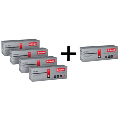 4 x Activejet toner do HP 79A CF279A new ATH-79N + Activejet toner do HP 79A CF279A new ATH-79N za 1 zł 4 x Activejet toner do HP 79A CF279A new ATH-79N + Activejet toner do HP 79A CF279A new ATH-79N za 1 zł
