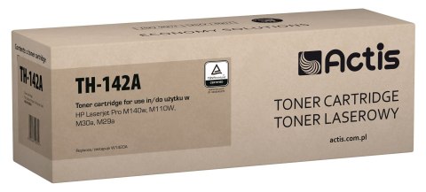 Actis TH-142A Toner (zamiennik HP 142A HP142A W1420A, Standard; 950 stron; czarny) Actis TH-142A Toner (zamiennik HP 142A HP142A W1420A, Standard; 950 stron; czarny)