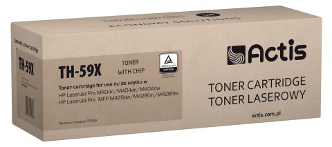 Actis TH-59X Toner (zamiennik HP CF259X; Supreme; 10000 stron; czarny) z chipem monitorującym poziom tonera. Zalecamy wyłączenie Actis TH-59X Toner (zamiennik HP CF259X; Supreme; 10000 stron; czarny) z chipem monitorującym poziom tonera. Zalecamy wyłączenie