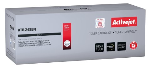 Activejet ATB-243BN Toner (zamiennik Brother TN-243BK; Supreme; 1000 stron; czarny) Activejet ATB-243BN Toner (zamiennik Brother TN-243BK; Supreme; 1000 stron; czarny)