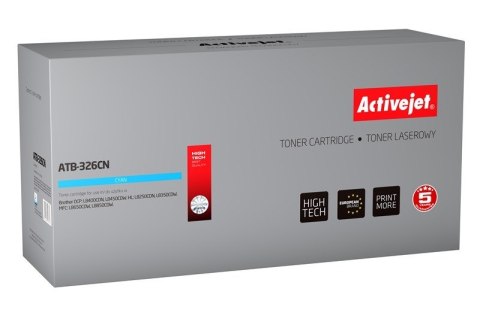 Activejet ATB-326CN Toner (zamiennik Brother TN-326C; Supreme; 3500 stron; niebieski) Activejet ATB-326CN Toner (zamiennik Brother TN-326C; Supreme; 3500 stron; niebieski)