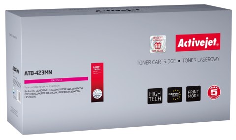 Activejet ATB-423MN Toner (zamiennik Brother TN-423M; Supreme; 4000 stron; czerwony) Activejet ATB-423MN Toner (zamiennik Brother TN-423M; Supreme; 4000 stron; czerwony)