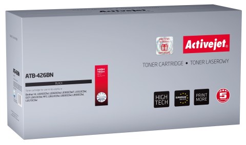 Activejet ATB-426BN Toner (zamiennik Brother TN-426BK; Supreme; 9000 stron; czarny) Activejet ATB-426BN Toner (zamiennik Brother TN-426BK; Supreme; 9000 stron; czarny)
