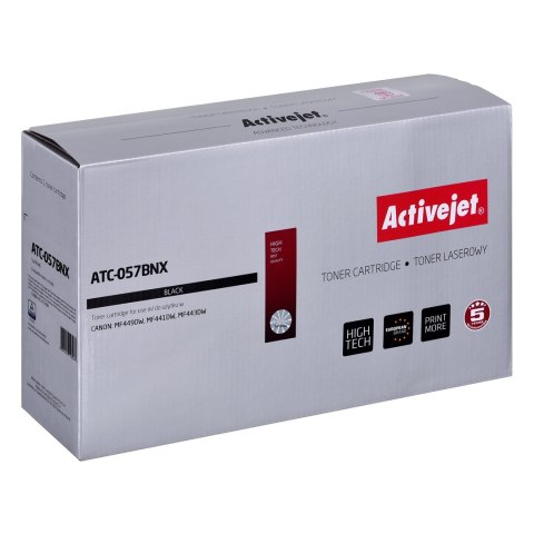 Activejet ATC-057BNX Toner (zamiennik Canon CRG-057HBK; CRG057H; Supreme; 10000 stron; czarny) z CHIP Activejet ATC-057BNX Toner (zamiennik Canon CRG-057HBK; CRG057H; Supreme; 10000 stron; czarny) z CHIP
