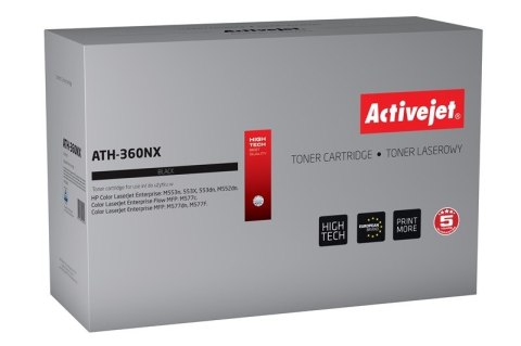 Activejet ATH-360NX Toner (zamiennik HP 508X HP508X CF360X; Supreme; 12500 stron; czarny) Activejet ATH-360NX Toner (zamiennik HP 508X HP508X CF360X; Supreme; 12500 stron; czarny)
