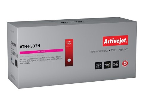 Activejet ATH-F533N Toner (zamiennik HP 205A CF533A; Supreme; 900 stron; czerwony) Activejet ATH-F533N Toner (zamiennik HP 205A CF533A; Supreme; 900 stron; czerwony)